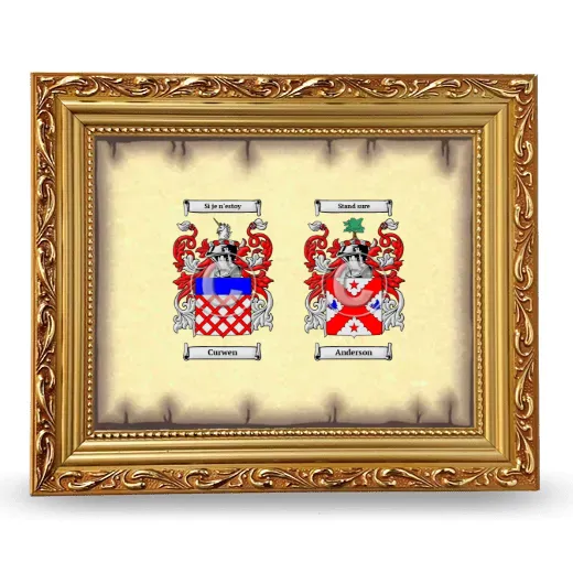 Anniversary Framed - Gold