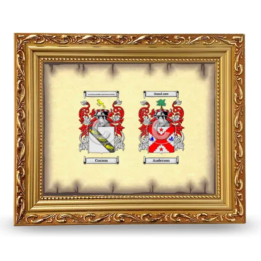 Anniversary Framed - Gold