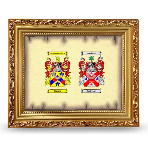 Anniversary Framed - Gold