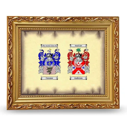 Anniversary Framed - Gold