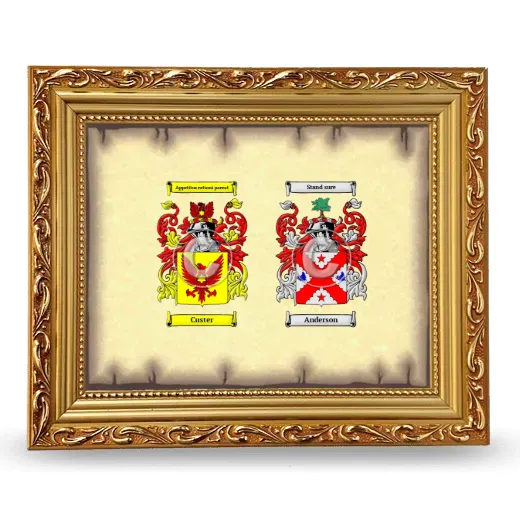 Anniversary Framed - Gold