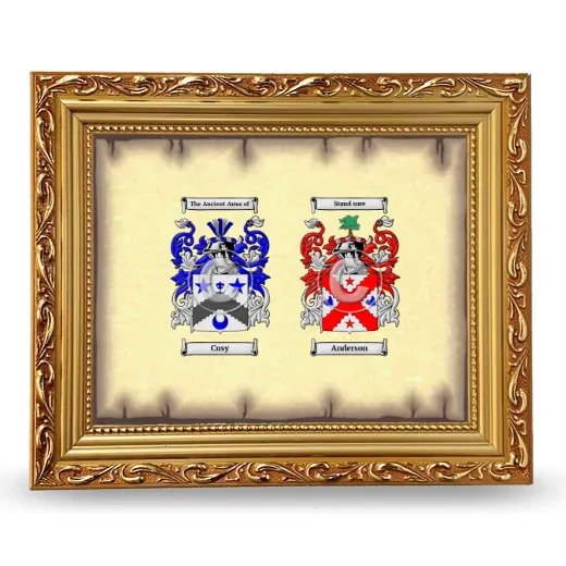 Anniversary Framed - Gold