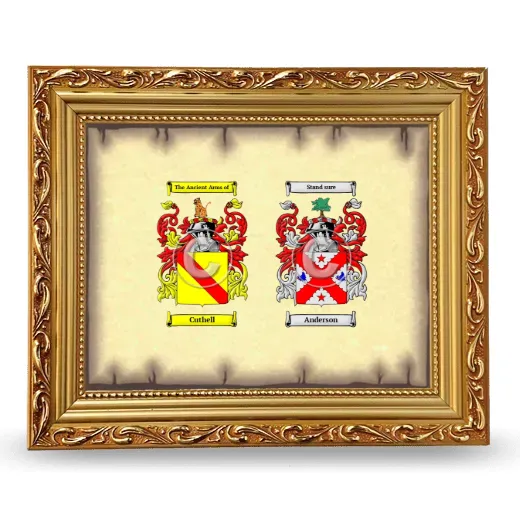 Anniversary Framed - Gold