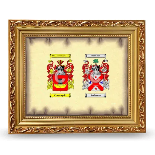 Anniversary Framed - Gold