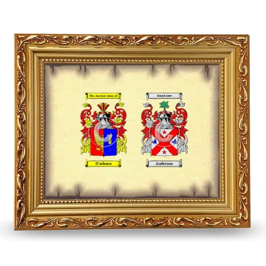 Anniversary Framed - Gold