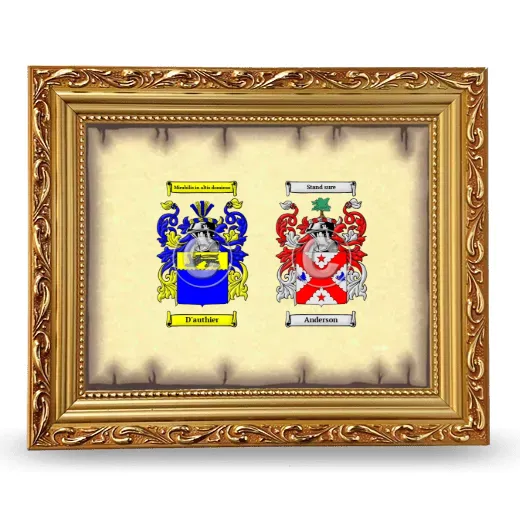 Anniversary Framed - Gold