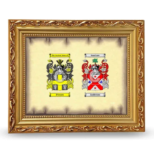 Anniversary Framed - Gold