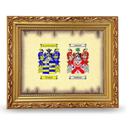 Anniversary Framed - Gold