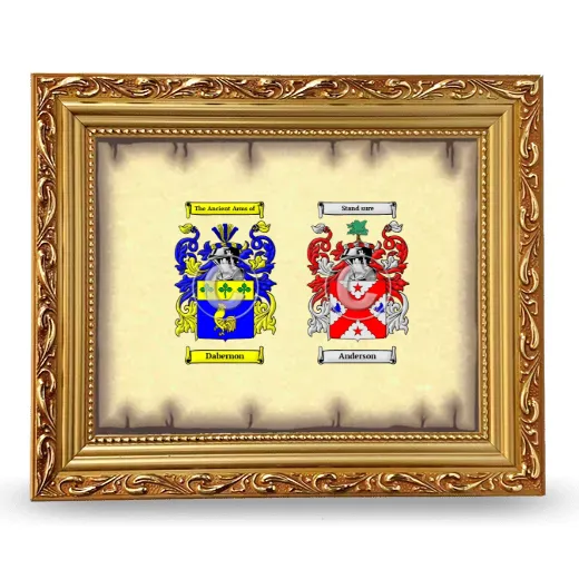 Anniversary Framed - Gold