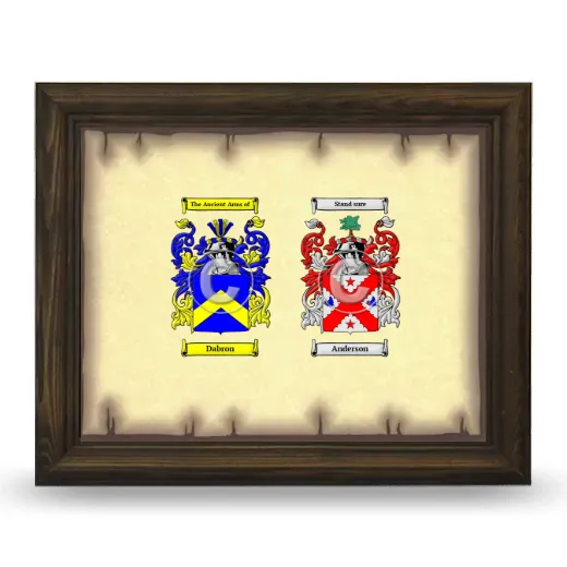 Anniversary Framed - Brown