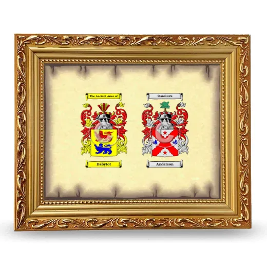 Anniversary Framed - Gold