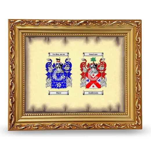 Anniversary Framed - Gold