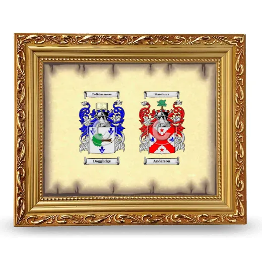 Anniversary Framed - Gold