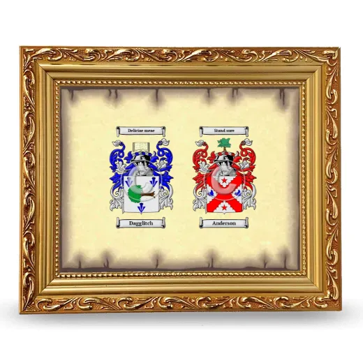 Anniversary Framed - Gold