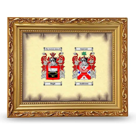 Anniversary Framed - Gold