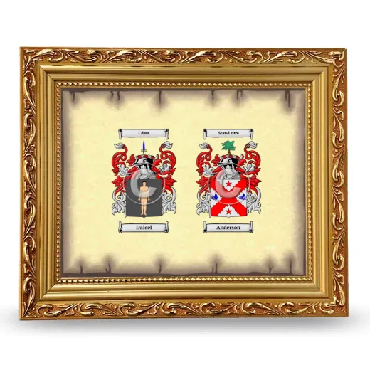 Anniversary Framed - Gold