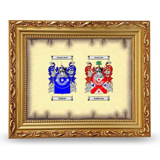 Anniversary Framed - Gold