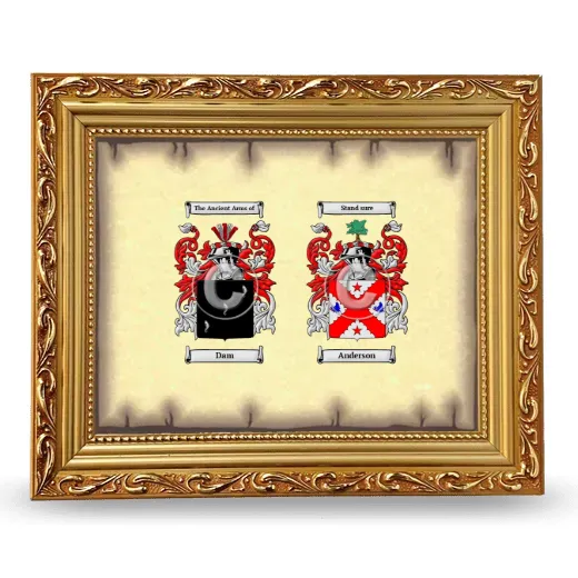 Anniversary Framed - Gold