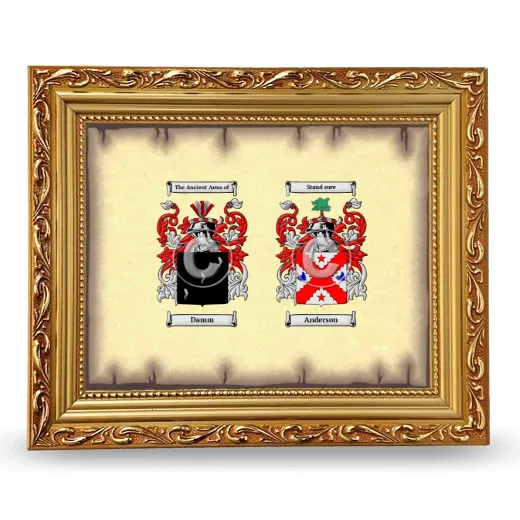 Anniversary Framed - Gold