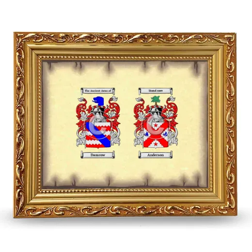 Anniversary Framed - Gold