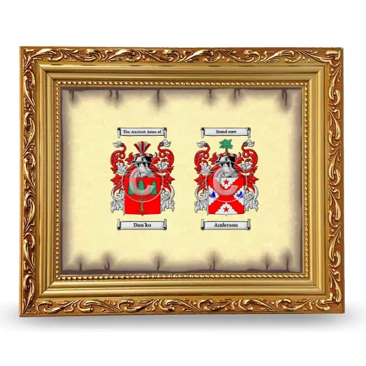 Anniversary Framed - Gold
