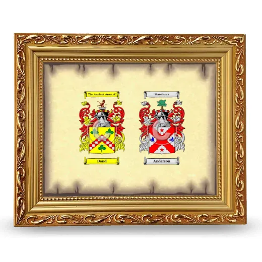 Anniversary Framed - Gold