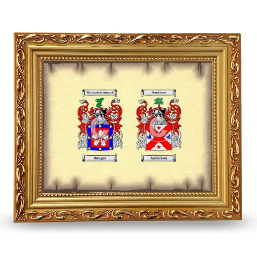 Anniversary Framed - Gold