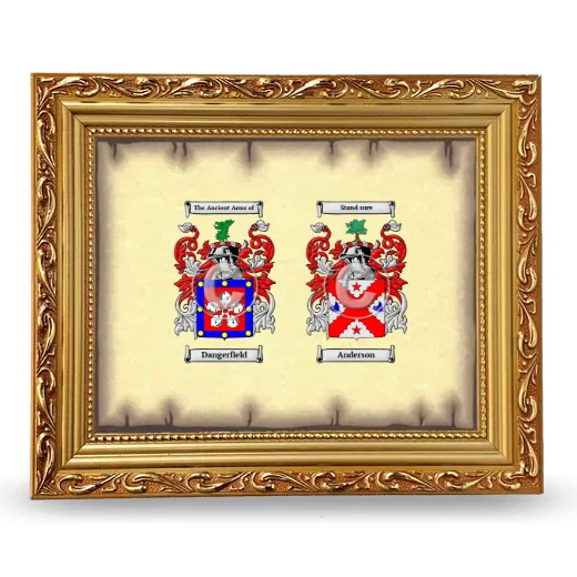 Anniversary Framed - Gold