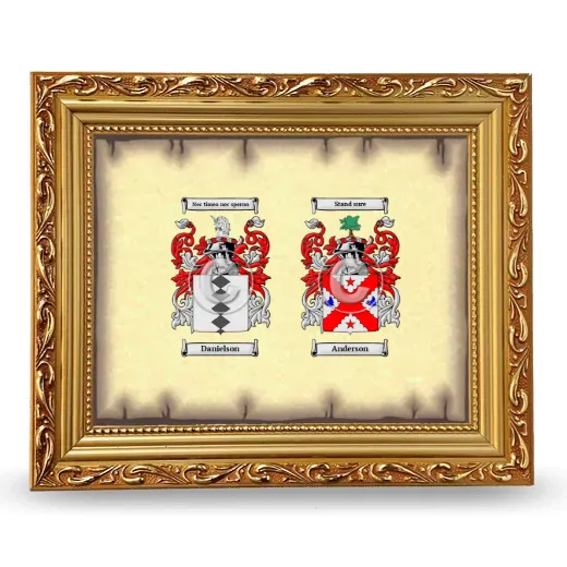 Anniversary Framed - Gold