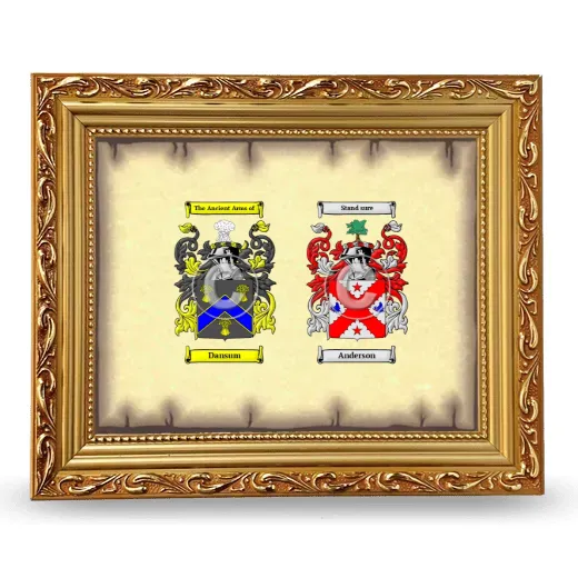 Anniversary Framed - Gold