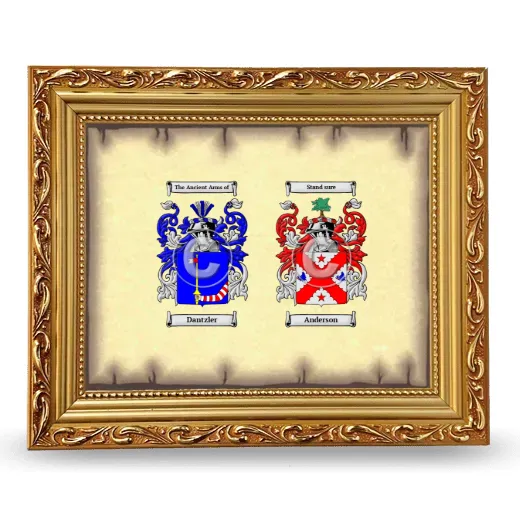 Anniversary Framed - Gold