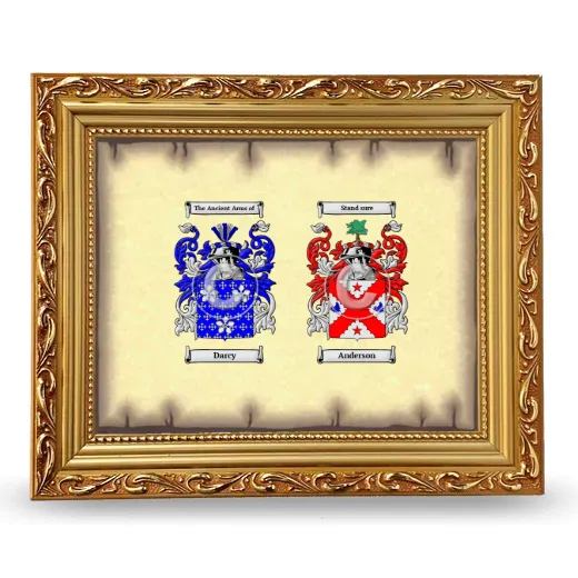 Anniversary Framed - Gold