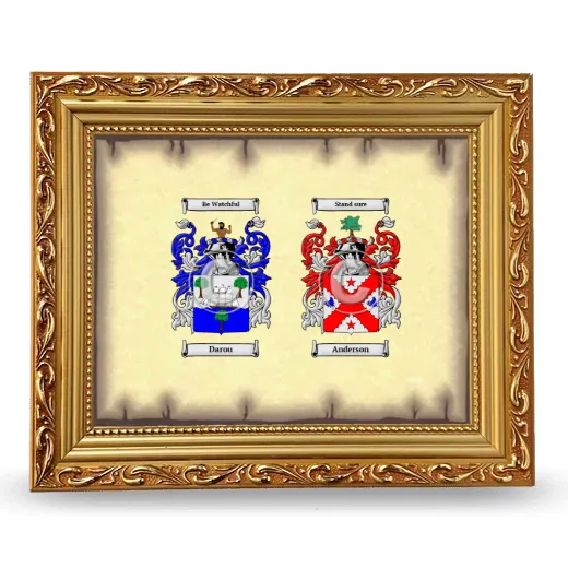 Anniversary Framed - Gold