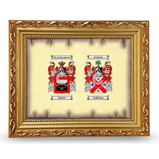 Anniversary Framed - Gold