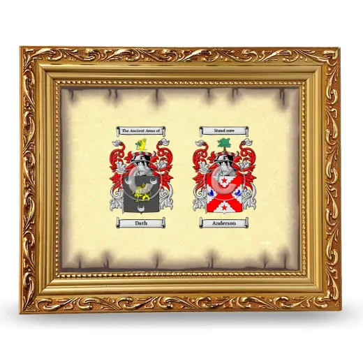 Anniversary Framed - Gold