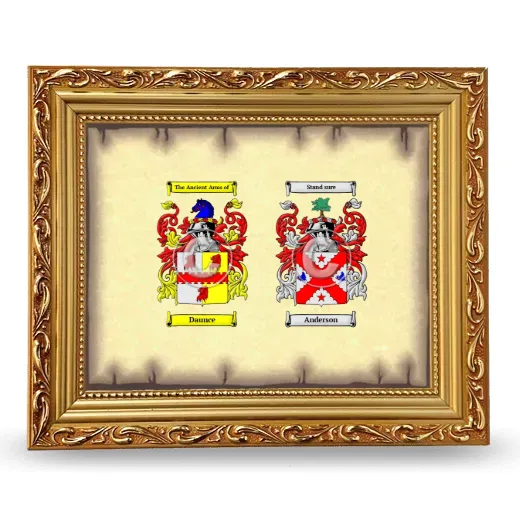 Anniversary Framed - Gold