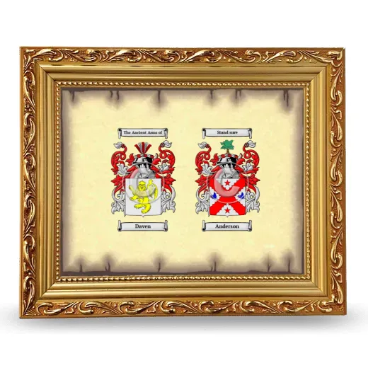 Anniversary Framed - Gold