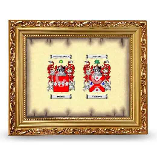 Anniversary Framed - Gold