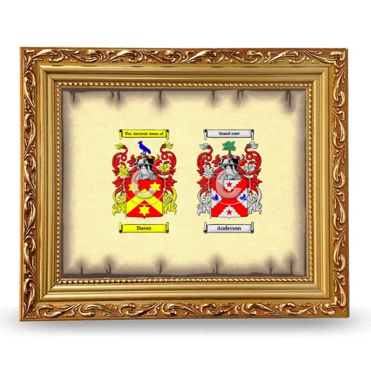 Anniversary Framed - Gold