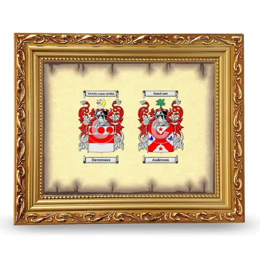 Anniversary Framed - Gold