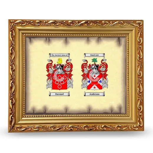 Anniversary Framed - Gold