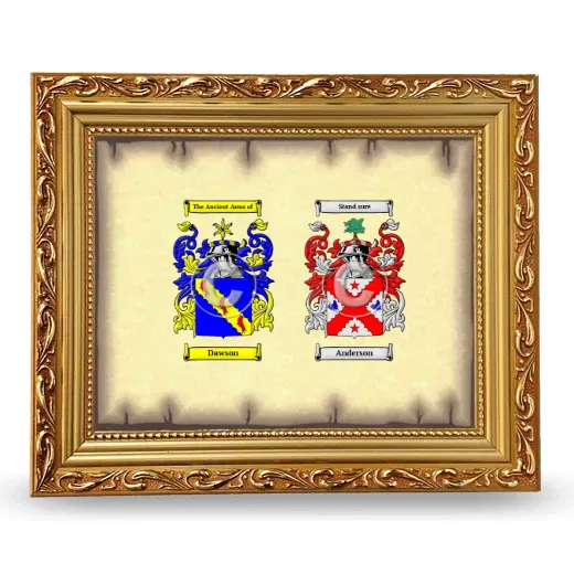 Anniversary Framed - Gold