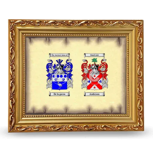 Anniversary Framed - Gold