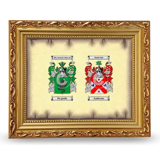 Anniversary Framed - Gold