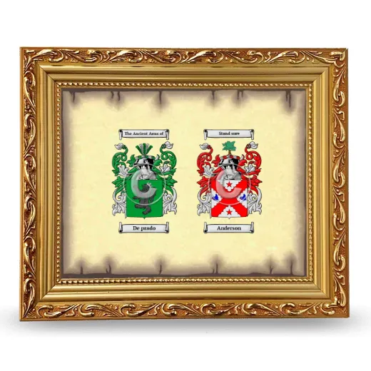 Anniversary Framed - Gold