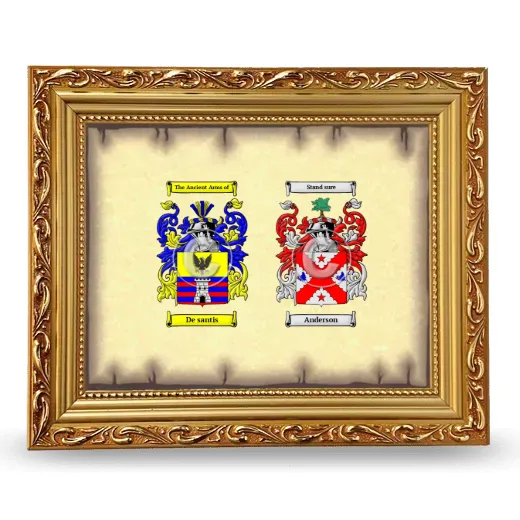 Anniversary Framed - Gold