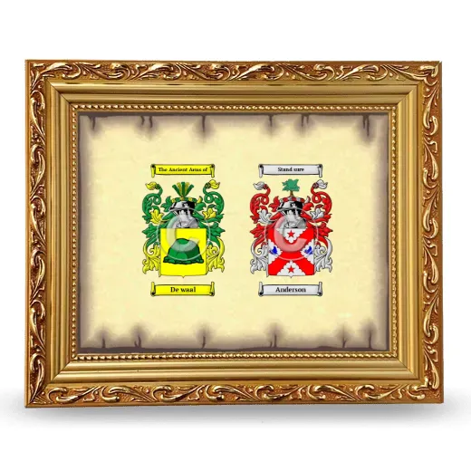 Anniversary Framed - Gold