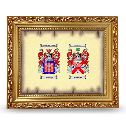 Anniversary Framed - Gold