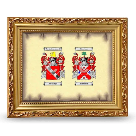 Anniversary Framed - Gold