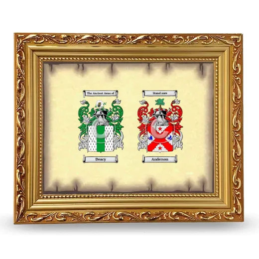 Anniversary Framed - Gold